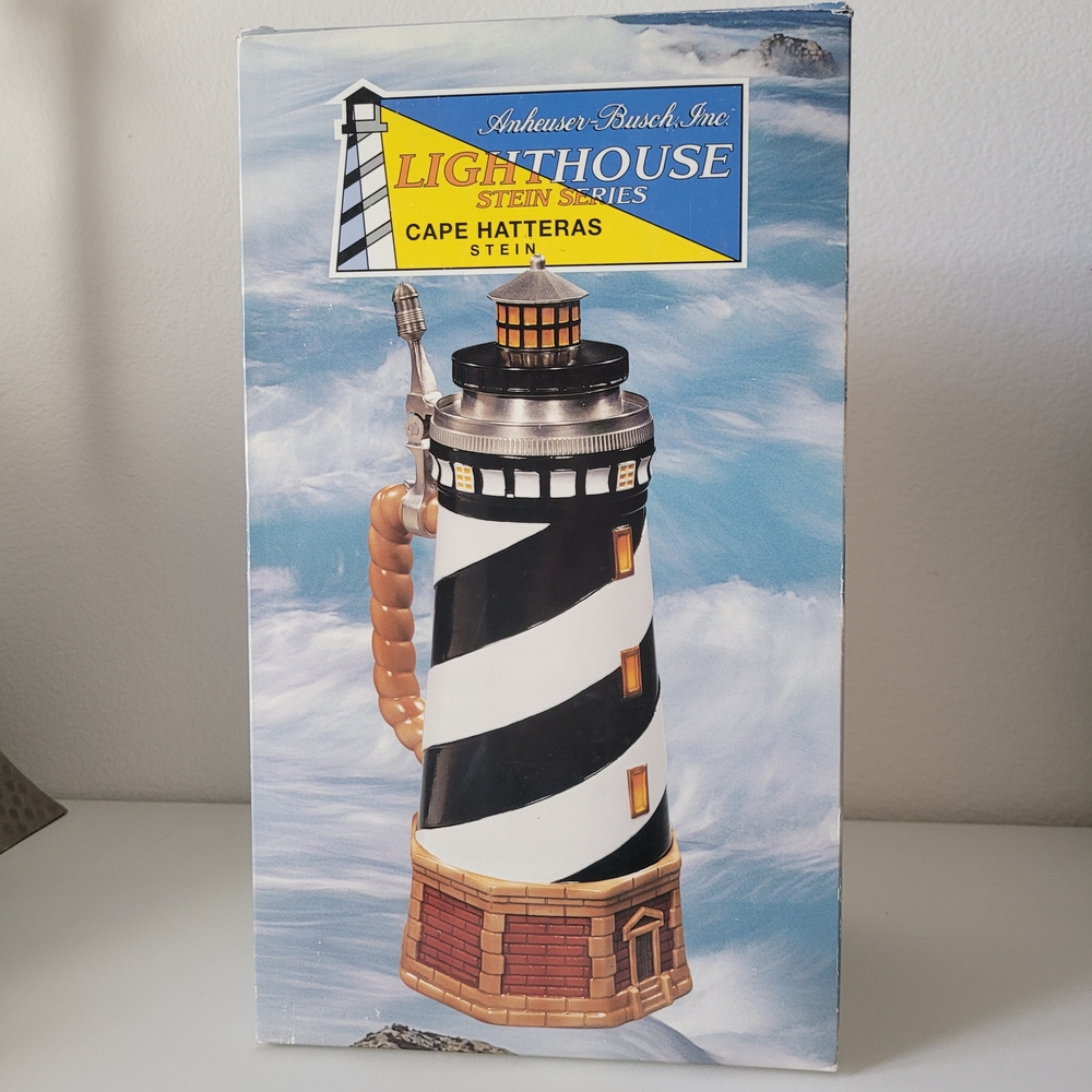 Anheuser-Busch Cape Hatteras Lighthouse Beer Stein